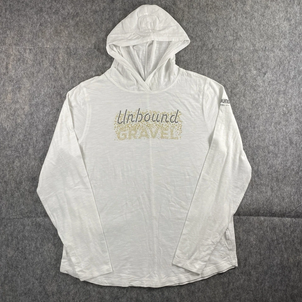 Camisa con Capucha Unbound Gravel TASC Mujer Grande Blanca Bambú Ciclismo Bicicleta De por Vida Foto 1 de 4