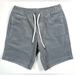 Bermudas deportivas calce ajustado de pana gris carbón VUORI Optimist talla S - Imagen 1 de 14