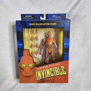 Figura de acción Diamond Select INVINCIBLE S2 ROBOT 7"Deluxe 2022 Amazon caja abierta - Imagen 1 de 5