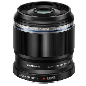 OLYMPUS M.Zuiko Digital ED 30mm F3.5 Macro For Micro Four Thirds System Camer... - Picture 1 of 9