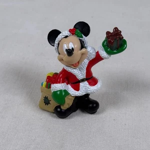 Disney Mickey Mouse Santa Vinyl Figurine - Picture 1 of 8