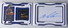 2022 Panini National Treasures AJ Griffin Booklet On Card Auto Nike Patch 3/5
