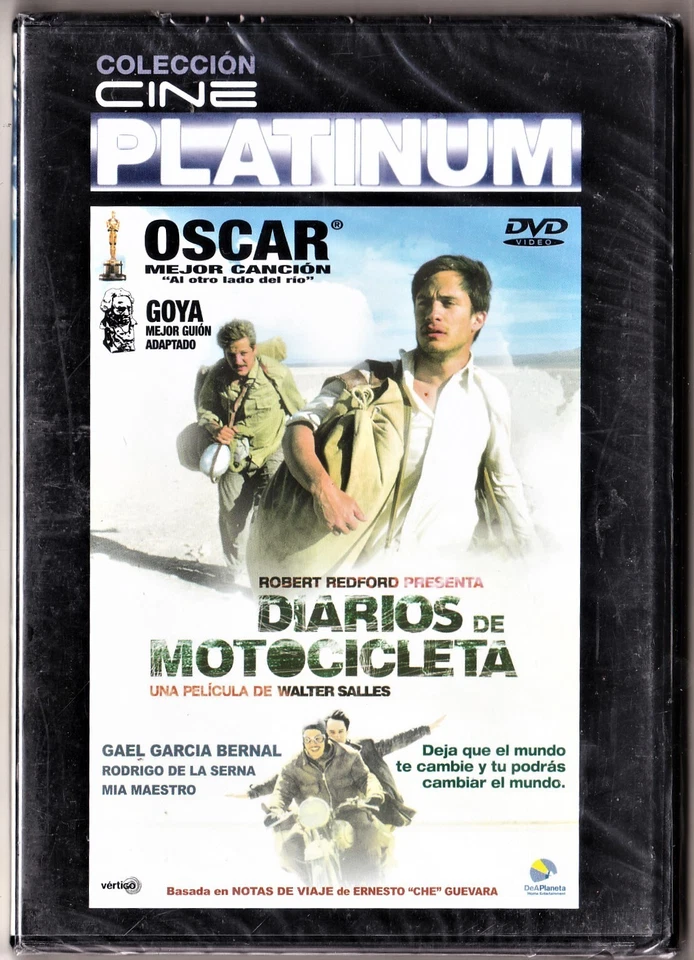 cine platinum: DIARIOS DE MOTOCICLETA de Walter Salles. T. plana envío peninsula - Imagen 1 de 1
