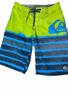 27" Waist Quicksilver Board Shorts Side Pocket 19.5" Length Men's - Picture 1 of 2