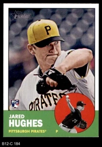 2012 Topps Heritage #184 Jared Hughes Pirates 8 - NM/MT - Picture 1 of 2