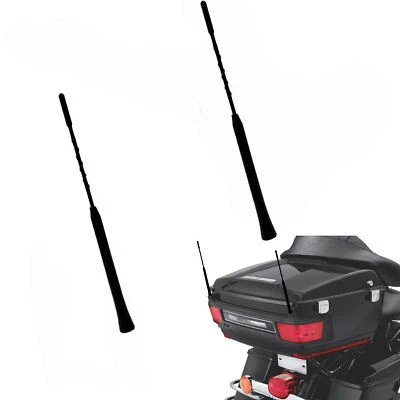 9.5inch 24cm Audio Shorty Antenna mast for Harley Street Glide FLHX 2006-2023 - Image 1 of 4