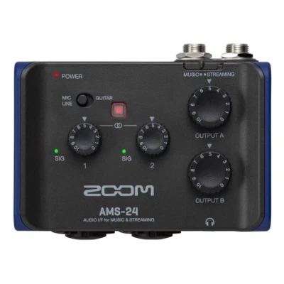 Zoom AMS-24 2x4 USB-C Audio Interface JP NEW - Image 1 of 2
