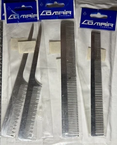4pcs Comair Stainless Steel Professional Styling Comb for Hair Stylists Bundle - Picture 1 of 1