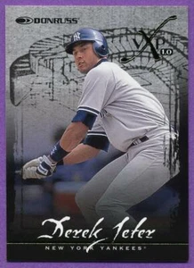 Derek Jeter New York Yankees 1997 Donruss VxP 1.0 Baseball Card #22 - Picture 1 of 2