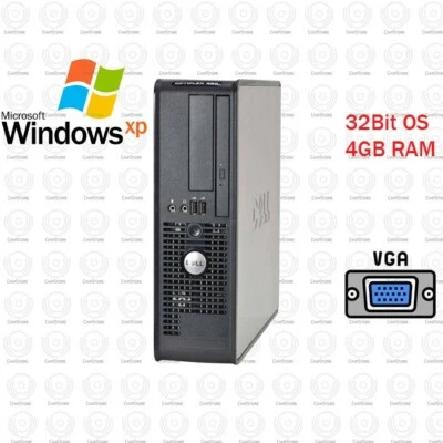 Dell Optiplex 380 4GB RAM 320GB Windows XP Pro SP3 32Bit Desktop Computer - Image 1 of 4