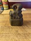 Vintage Figural Animal Cast Iron Weight 4”H 3.25”W 1.5”D