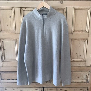 Banana Republic 1/4 Zip Sweater Beige XL - Picture 1 of 7