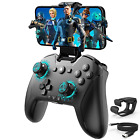 Bluetooth Controller for iPhone/Mobile Black with Clip 
