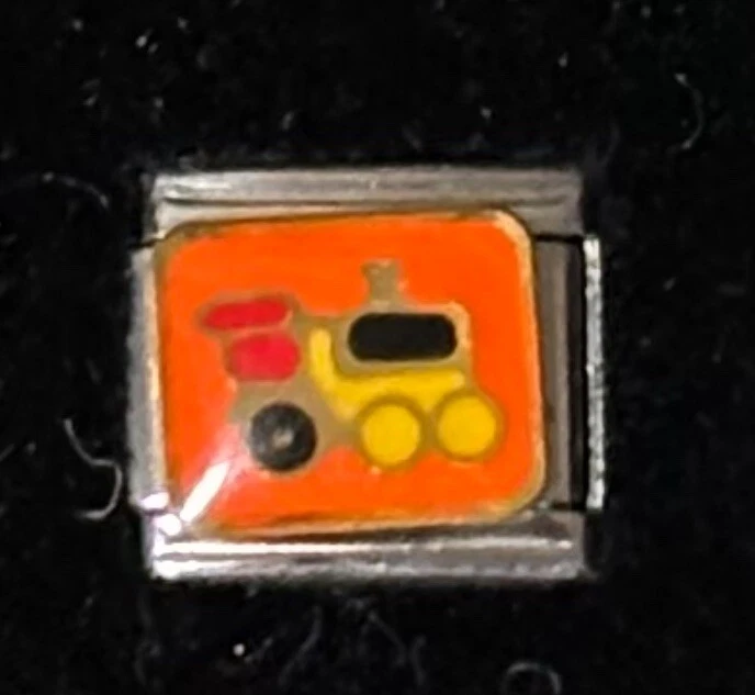 Tren Venta al por mayor italiano encanto esmalte eslabón 9MM K45-2 Foto 1 de 1