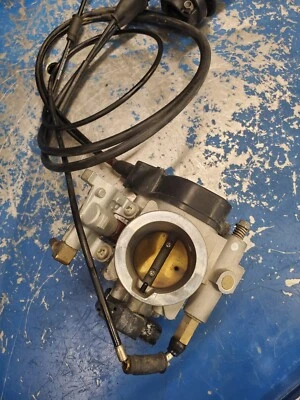 2011 11 Husqvarna 630 SMS 630SMS Throttle Body Injector TPS Carb OEM Throttle Foto 1 de 4