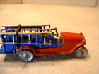 Antique 1920-30 Tootsie Toy Die Cast #4652 Hook & Ladder Fire Truck