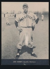 1947 Centennial Flour (PCL) JOE KANEY (Seattle Rainiers) 