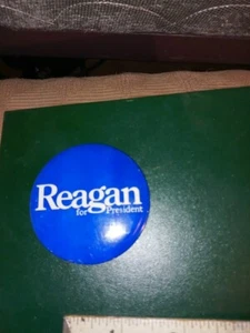 1980 Ronald Reagan President Campaign Button free shipping - Picture 1 of 3