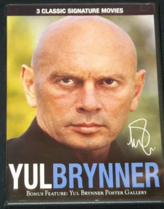 Yul Brynner - 3 Classic Signature Movies (DVD, 2008) OWN IT BRAND NEW! - Picture 1 of 1