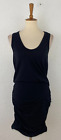 Sundry Womens U-Neck Sleeveless Dress Black Size Medium
