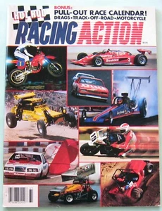 Hot Rod Racing Action Magazine 1986 carreras de arrastre NASCAR Indy Cars motocicletas - Imagen 1 de 1