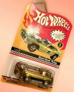 2007 Hot Wheels Beach Bomb Pickup NEO-CLASSICS 1/6 Series 6 SpectraFlame Gold - Picture 1 of 12