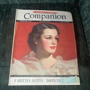 1935 February Woman's Home Companion Magazine Dress Fashion Booth Tarkington - Picture 1 of 23