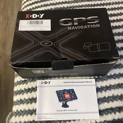 XGODY 735 7'' Truck Car SAT NAV GPS Navigation Bus Navigator System Maps - Image 1 of 4