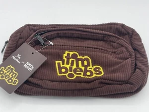 Riñonera marrón pana Tim Hortons x Justin Bieber Collection Tim Biebs nueva con etiquetas - Imagen 1 de 5