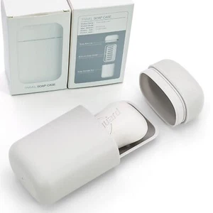 Leak Proof Travel Soap Case With Draining Layer Portable Soap Container For One - Picture 1 of 6