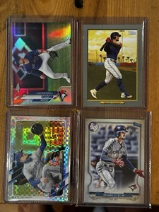 (4) Cavan Biggio Toronto Blue Jays Chrome Lot w/ SP - Picture 1 of 2