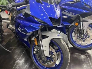 For YAMAHA YZF R6 R6S 2017-2022 ABS Front Nose Headlight Fairing Cover Winglets - Picture 1 of 9