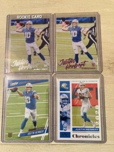 2020 Chronicles Justin Herbert lot of 4 including Luminance pink parallel - Picture 1 of 6