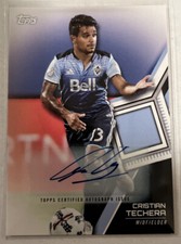 2018 Topps MLS Autograph Cristian Techera Vancouver Whitecaps FC