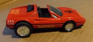 Vintage Mattel ARCO Ferrari 328 GTS Red Pull Back Die Cast - Picture 1 of 5