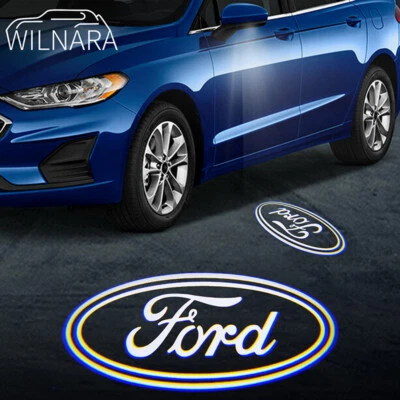 2x Luces LED de charco de espejo retrovisor lateral para Ford Explorer 2003-18 3D Foto 1 de 4