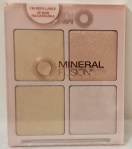 Mineral Fusion-STARGAZING Highlighter Palette-Refillable Four Shades-0.45 oz-New - Picture 1 of 3