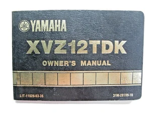 1983 83 Yamaha Venture Royal 1200 XVZ1200TDK Motorcycle Owners Manual XVZ12TDK - Picture 1 of 9