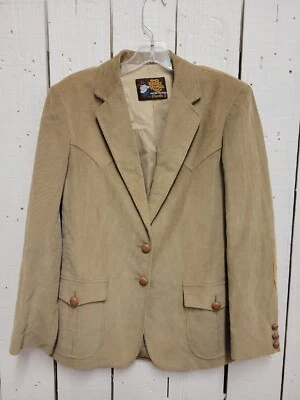 VINTAGE Kenny Rogers Jacket Mens S Corduroy Sport Coat Western Collection  - Image 1 of 4