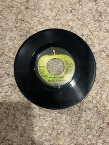 George Harrison ‎– My Sweet Lord / Isn't It A Pity 45: Apple Records 7” Vinyl - Picture 1 of 2
