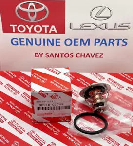 1993-2018 Toyota & Scion Engine Coolant Thermostat With Gasket GENUINE OEM PART - Bild 1 von 8
