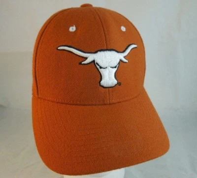 TEXAS LONGHORNS TRUCKER CAP University of Texas Logo Size 7 NCAA BASEBALL HAT - Image 1 of 4