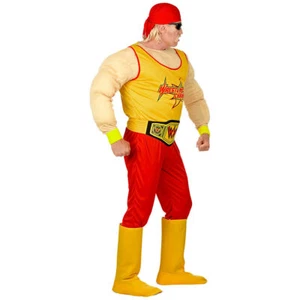 Ringer Herrenkostüm Hulk Kämpfer Kostüm M 50 Wrestling Karnevalskostüm Wrestler - Bild 1 von 4