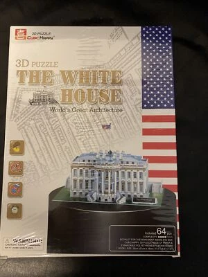 Cubic Happy 3D Puzzle The White House - Image 1 of 2