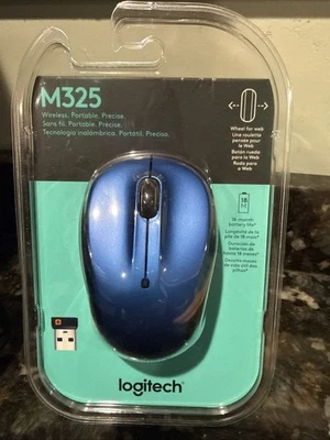 Logitech M325 Wireless Mouse - Black - Image 1 of 4