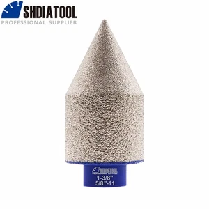 1-3/8" Diamond Chamfering Bit Ceramic Tile Beveling Hole Finger Bit 35mm Cutter - Picture 1 of 4