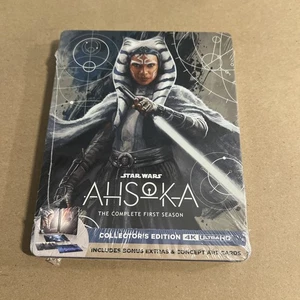 Ahsoka: The Complete First Season (4K/Blu-ray, 2024, 2-Disc, STEELBOOK - Imagen 1 de 2