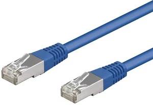 3x kabel sieciowy CAT 5e SF/UTP; CAT 5-0200 SF/UTP NIEBIESKI 2m PL - Zdjęcie 1 z 1