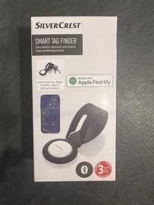 SILVERCREST® Smart Tag Finder Air Tag Czarny kompatybilny z Apple Find my Phone - Zdjęcie 1 z 7