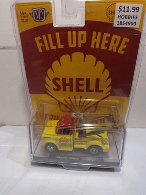 M2 Machines Chase Shell 1970 Chevrolet C60 Tow Truck 600 Pieces - Image 1 of 4